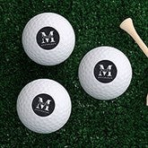 Lavish Groomsmen Wedding Personalized Golf Balls - 31624