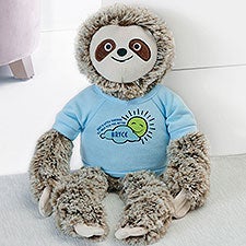 Get Well Personalized Plush Sloth  - 31632