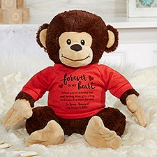 Memorial Personalized Plush Monkey - 31662