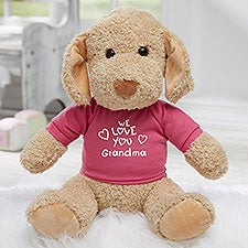 All My Love Personalized Plush Dog Stuffed Animal - 31679