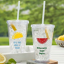 Choose Your Icon Personalized Food Insulated Tumbler for Kids - 31762