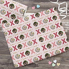 XOXO Personalized Photo Wrapping Paper - 31789