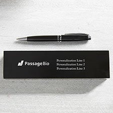 PassageBio Personalized Logo Aluminum Pen Set - 31881