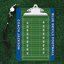Football Field Personalized Dry Erase Clipboard - 31934
