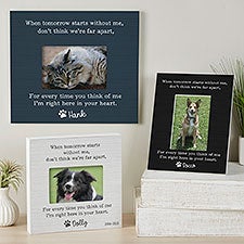 Personalized Pet Memorial Picture Frame - 4x6