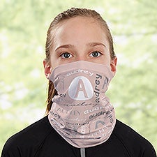 Youthful Name For Her Personalized Kids Neck Gaiter - 32031