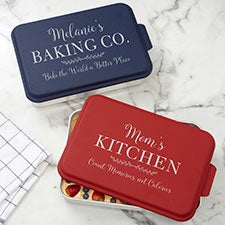 Personalized Cake Pans, Aluminum Cake Pan with Lid