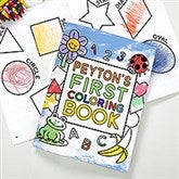 My First Coloring Book Personalized Coloring Book & Crayon Set - 32100