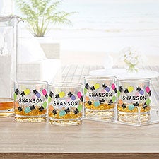 Pineapple Party Personalized Tritan Unbreakable DOF Glasses - 32169