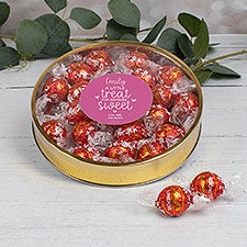 A Treat for Someone Sweet Personalized Lindt Gift Tins - 32235D