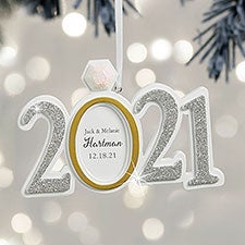 2021 Wedding Personalized Ornament - 32285