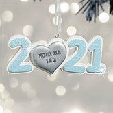 2021 Baby Boy Personalized Ornament - 32287