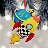 Space Ship Personalized Ornament - 32302