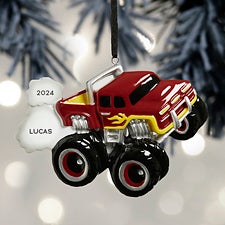 Monster Truck Personalized Ornament - 32303