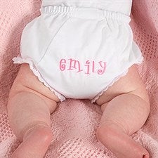 Embroidered Baby Diaper Cover  - 3239