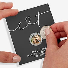 Drawn Together By Love Personalized Scratch Off Game - 32408