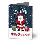 Santa Personalized Christmas Greeting Cards - 32483