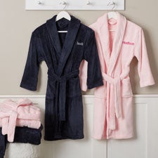 Classic Comfort Personalized Kids Fleece Robes - 32502