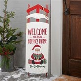 Santa Personalized Decorative Wooden Sled - 32506