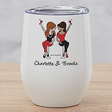Best Friend philoSophies Personalized Stainless Insulated Wine Cup - 32531