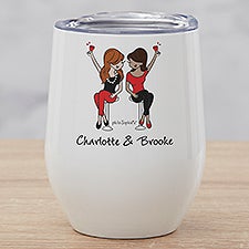 Best Friend philoSophies Personalized Stainless Insulated Wine Cup - 32531