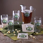 Personalized Irish Pub Barware Sets - 3258D