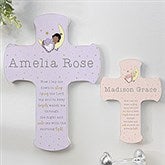 Precious Moments Bedtime Baby Girl Personalized Cross - 32611