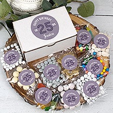Modern Birthday For Her Personalized Care Package Candy Gift Box - 32621D
