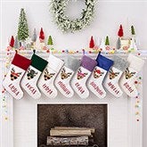 Build Your Own Reindeer Personalized Christmas Stockings - 32638