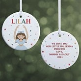 Sugar Plum Dancer Personalized Ornaments - 32707