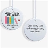 Book Club Personalized Ornaments - 32717