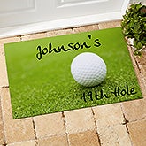 Personalized Custom Doormat - 19th Hole Golf Design - 3272