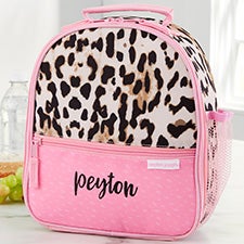 Leopard Print Personalized Lunch Bag by Stephen Joseph - 32758