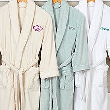 Classic Comfort Personalized Luxury Spa Robe - 32777