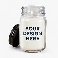 Personalized Logo Farmhouse Candle Jar - 32800