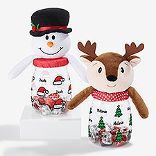 Christmas Icon Personalized Candy Jar - 32803