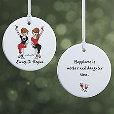 Mother  Daughter philoSophies Personalized Ornament - 32871