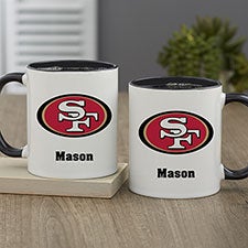 NFL San Francisco 49ers Personalized Coffee Mugs - 32961