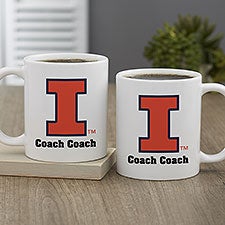 NCAA Illinois Fighting Illini Personalized Coffee Mugs - 33040
