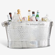 Engraved Stainless Steel Outdoor Cooler Tub - 3305
