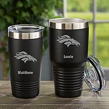 NFL Denver Broncos Personalized Stainless Steel Tumblers - 33067