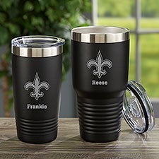 NFL New Orleans Saints Personalized Stainless Steel Tumblers - 33079
