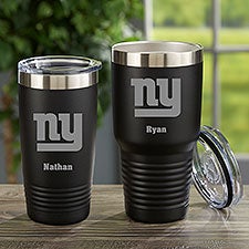 NFL New York Giants Personalized Stainless Steel Tumblers - 33080