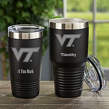 NCAA Virginia Tech Hokies Personalized Stainless Steel Tumblers - 33120