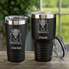 NCAA Marshall Thundering Herd Personalized Stainless Steel Tumblers - 33133