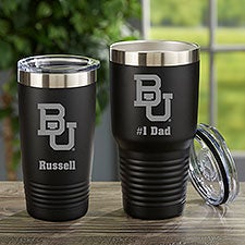 NCAA Baylor Bears Personalized Stainless Steel Tumblers - 33167