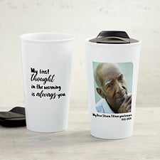 Loving Memory Memorial Personalized Ceramic Travel Mug  - 33210