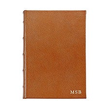 Premium Debossed Goatskin Leather Journal - 33235D