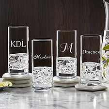 Classic Personalized Luigi Bormioli Classico Beverage Glasses - 33279