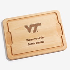 NCAA Virginia Tech Hokies Personalized Maple Cutting Boards - 33348